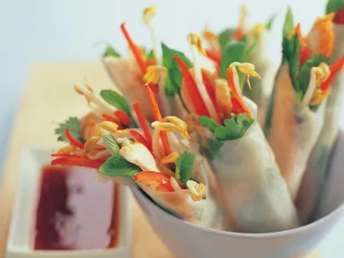 vietnamese rice paper rolls
