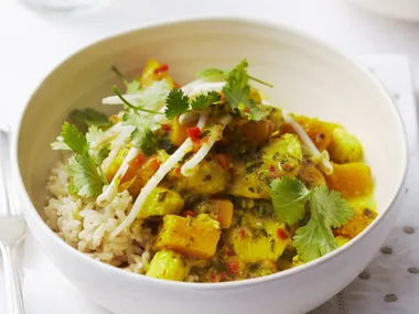 chicken and pumpkin curry