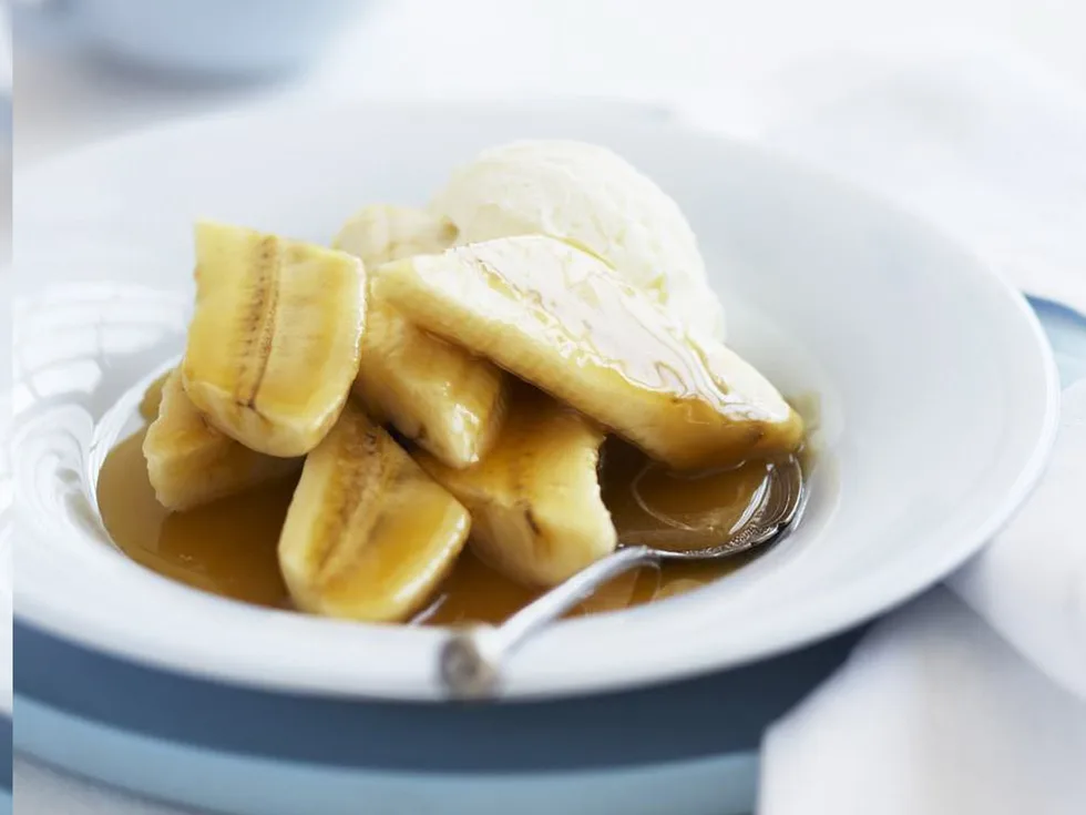 caramelised bananas