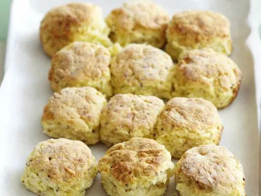 SMOKY CHEDDAR & MUSTARD SCONES