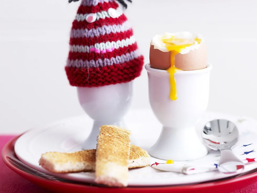 Boiled Egg with Toast Soldiers