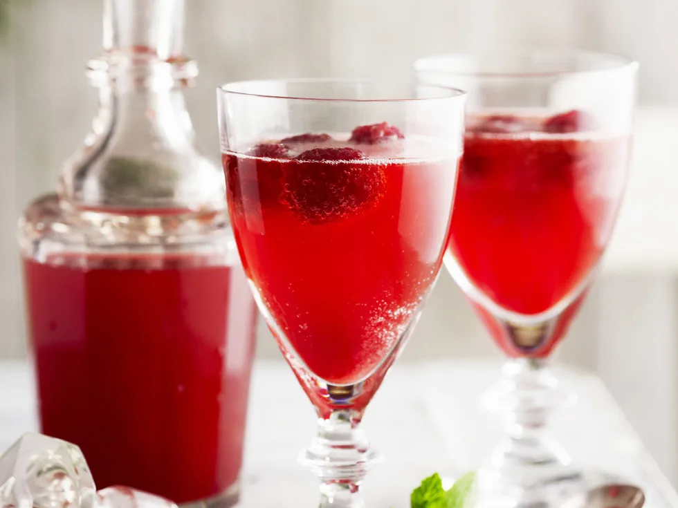 RASPBERRY AND ORANGE CORDIAL