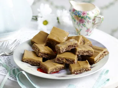ANZAC SLICE with Golden Icing