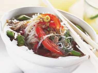 minted lamb & vermicelli soup