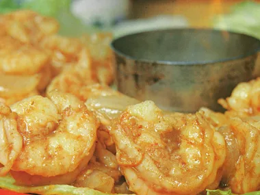 Sate Prawns