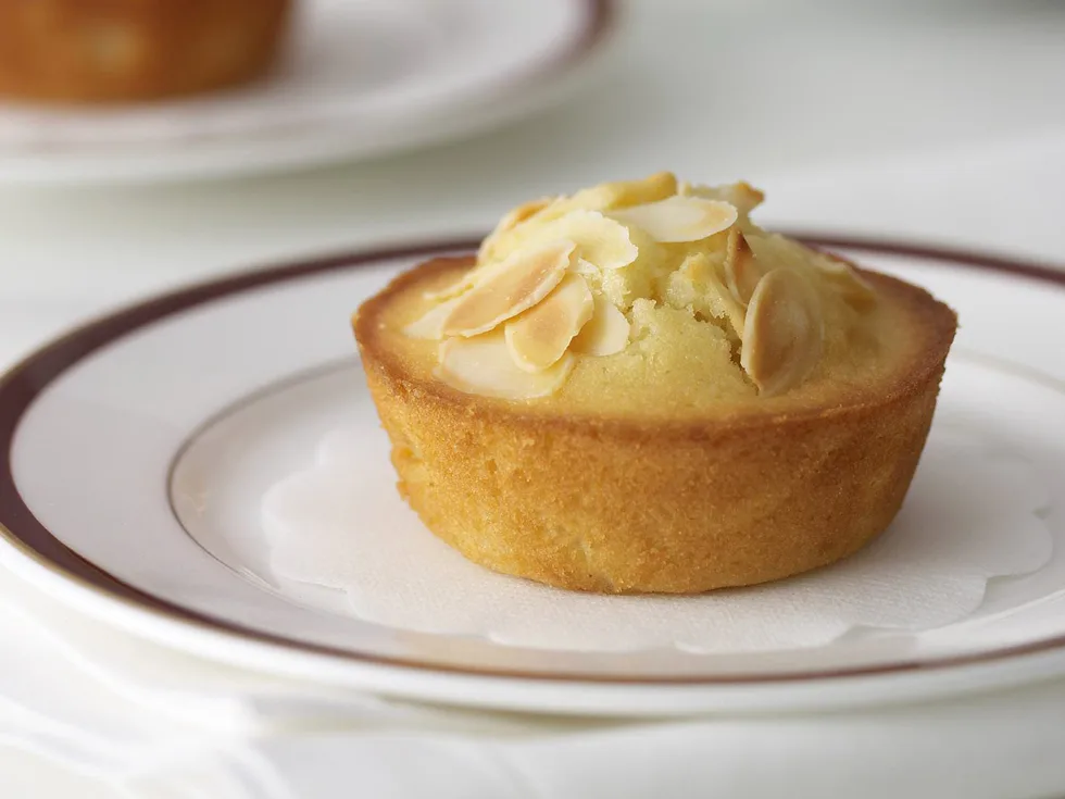 Pear and almond friands