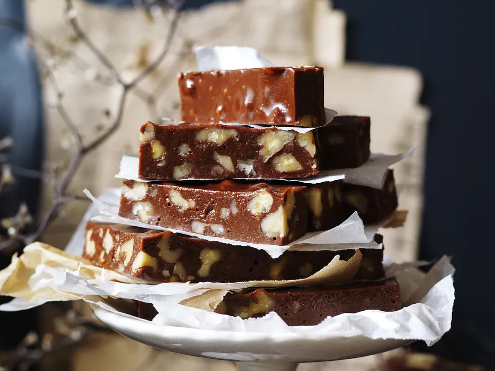 creamy nut fudge