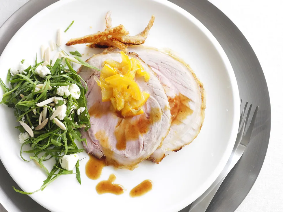 pork loin with spiced orange relish