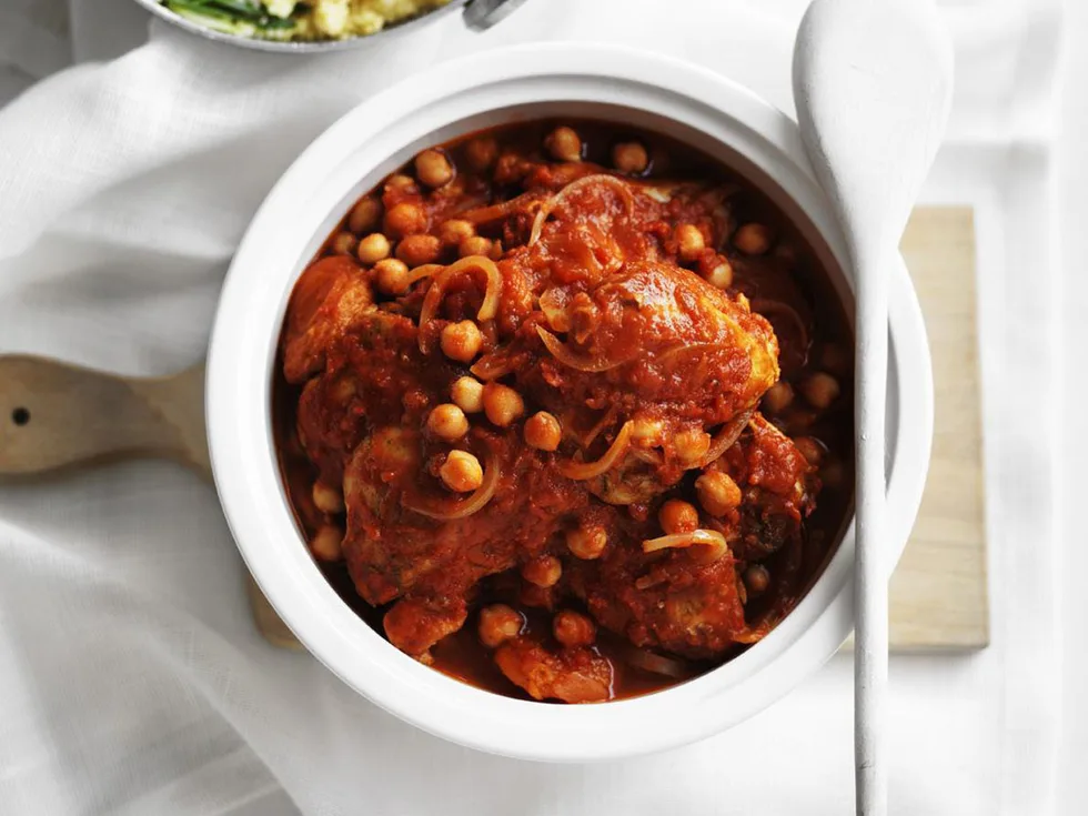 MOROCCAN-SPICED CHICKEN CASSEROLE