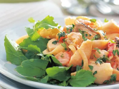 seafood pasta salad