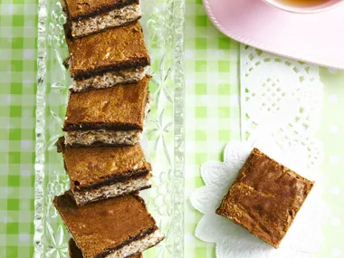 decadent chocolate liqueur slice