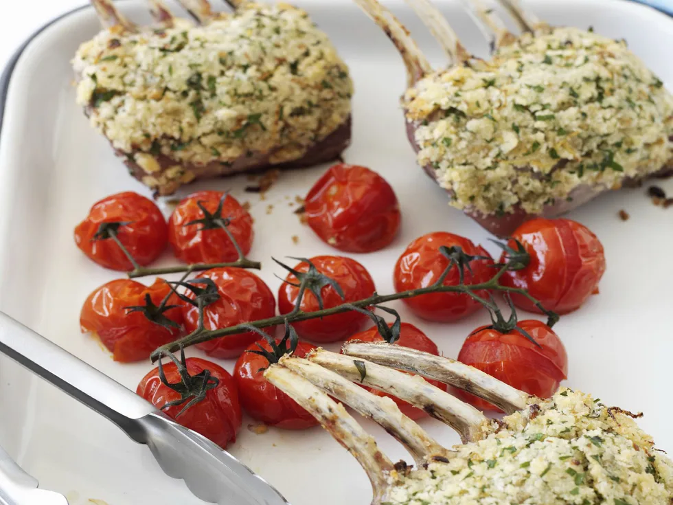 Herb-crumbed Lamb Racks