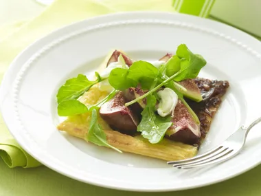 FIG, ONION AND Bocconcini Tart