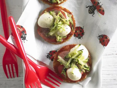 Mini Cabanossi Pizzas