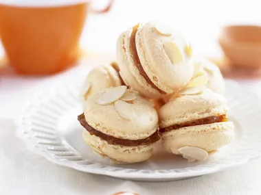 Orangealmondmacarons