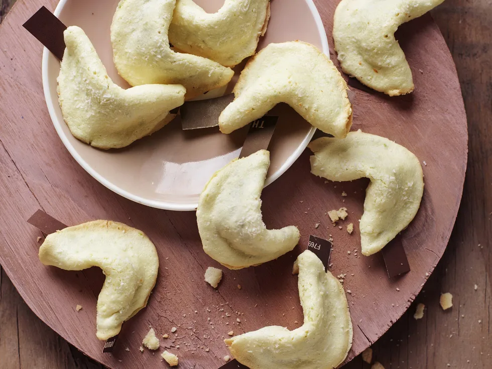Coconut FORTUNE COOKIES