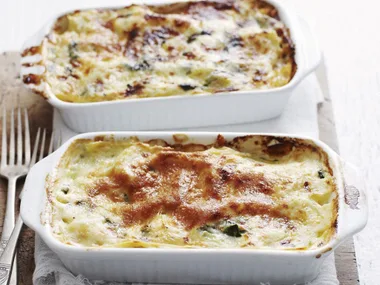 seafood mornay lasagnes