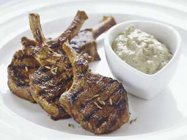 Moroccan lamb cutlets