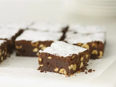 hazelnut brownies