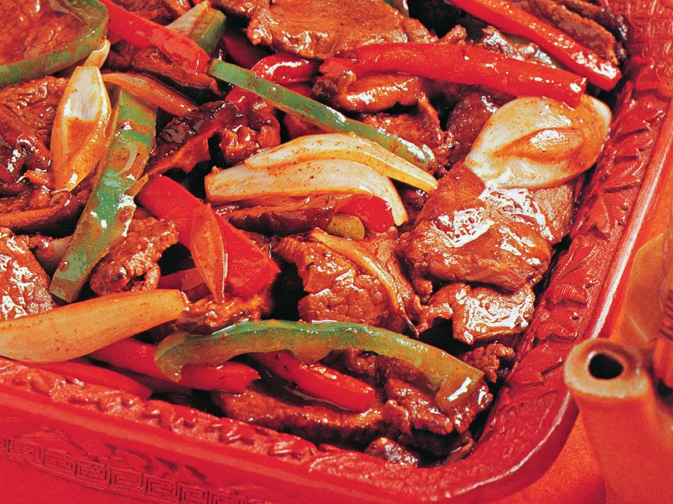 Beef with Peppers