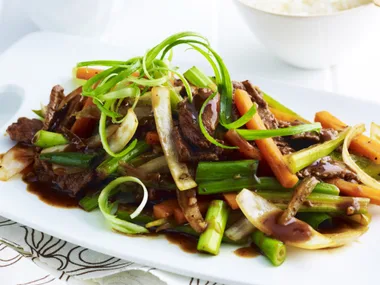 beef with black bean sauce