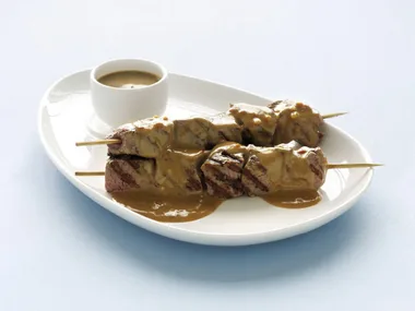 satay beef skewers