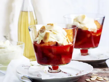 RHUBARB AND ORANGE COMPOTE