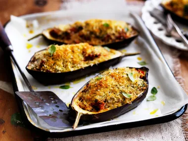greek baked eggplant