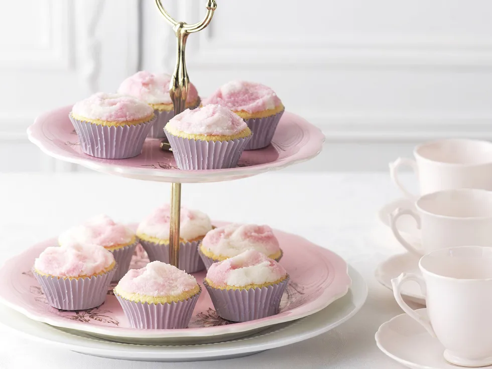 Coconut Ice Cupcakes