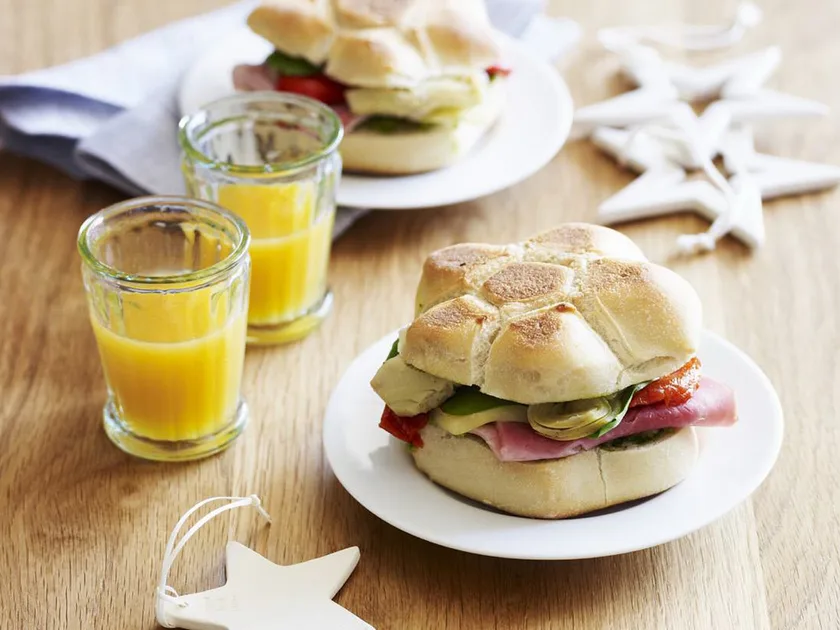 Italian-style toasted buns