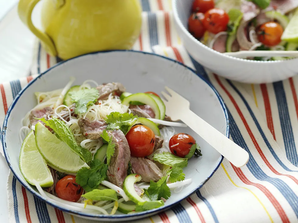 thai barbecued beef salad