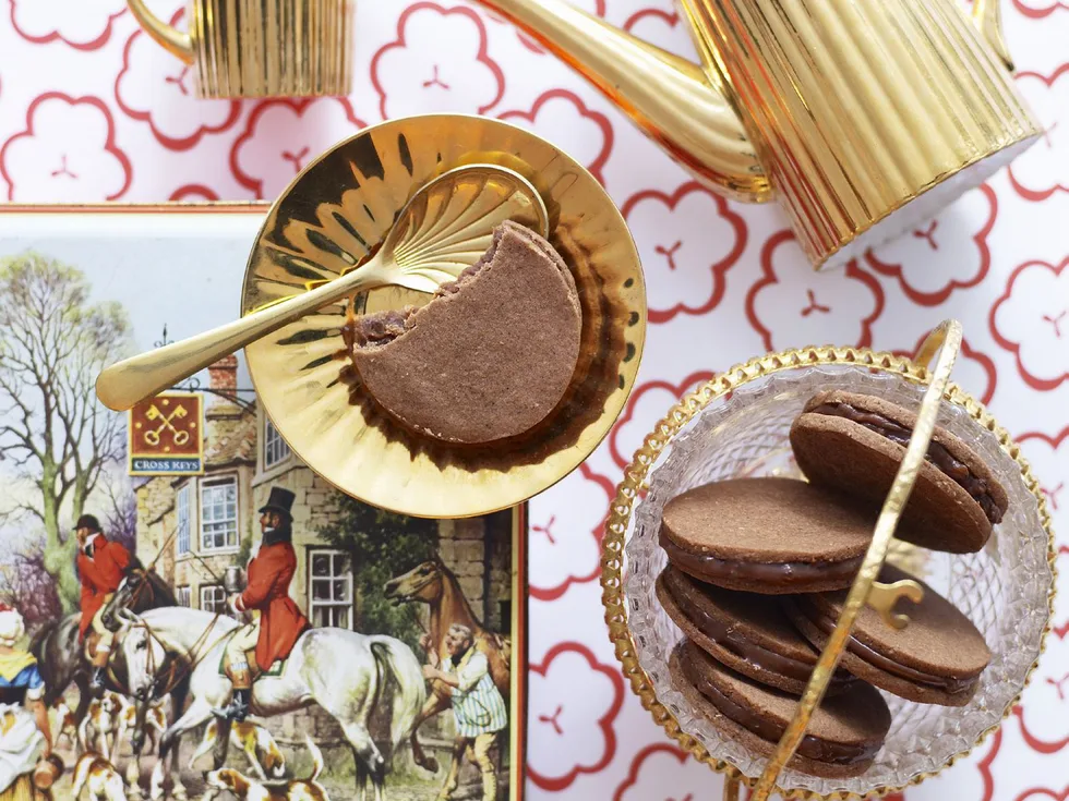 ginger chocolate creams