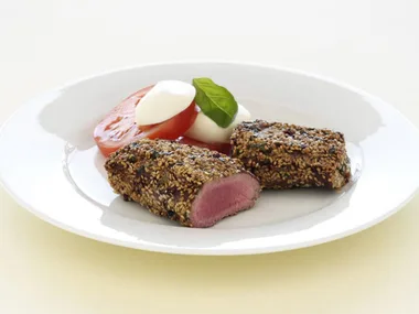sesame, chilli & parsley lamb