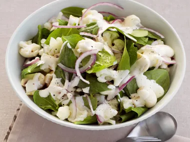 cauliflower salad with lemon mayonnaise