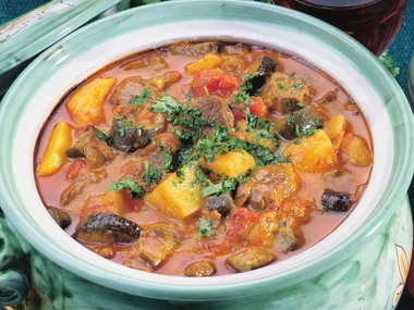 spicy coconut lamb