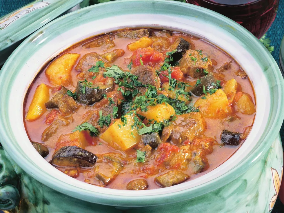 spicy coconut lamb
