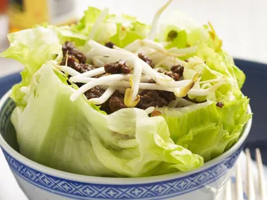 LEMON GRASS BEEF LETTUCE WRAPS