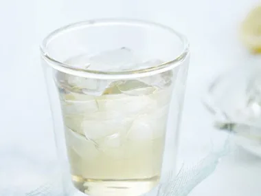 lemon balm and mint cooler