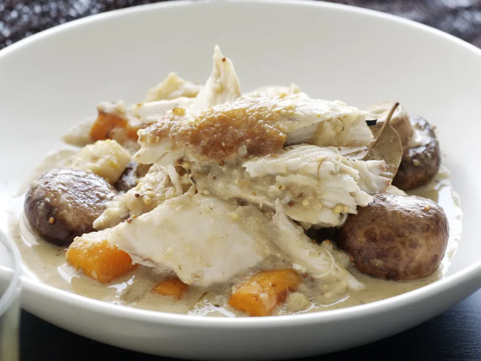 pot roast with mustard cream sauce