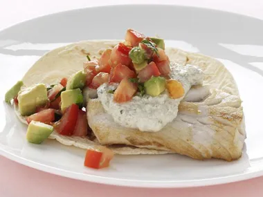 pan-fried blue-eye with pepitas