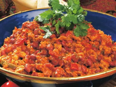 chicken with red beans