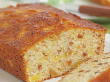 pineapple macadamia loaf