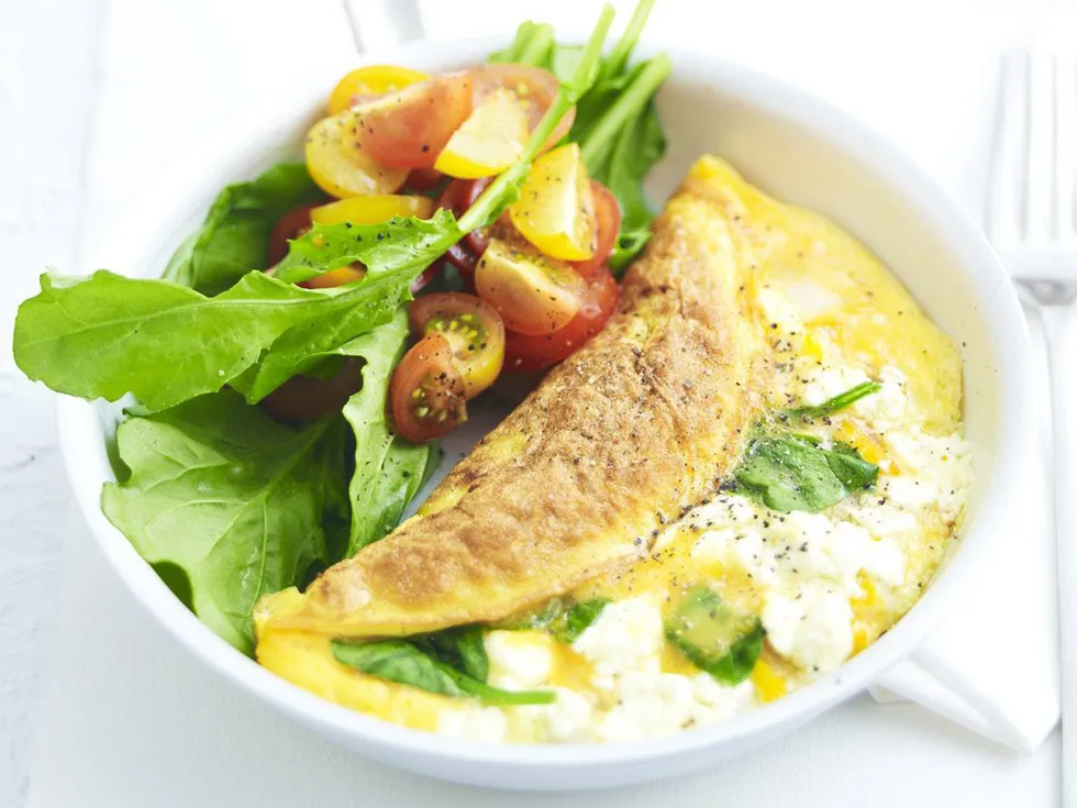 SMOKED COD OMELETTE