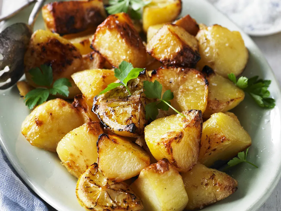 lemon roasted potatoes