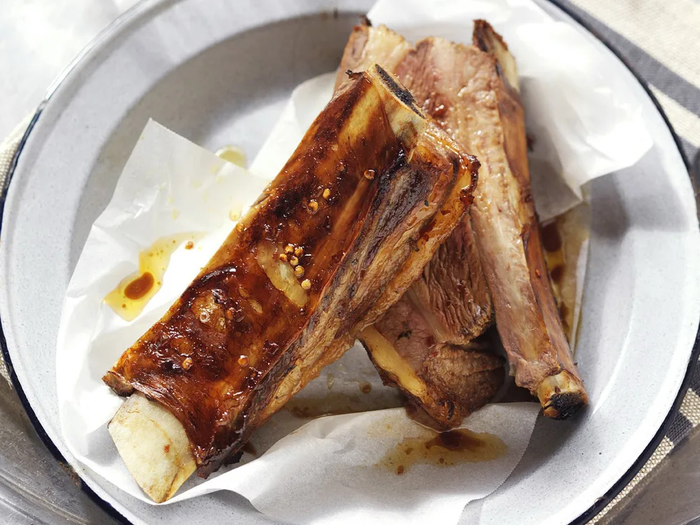 chilli barbecued beef ribs