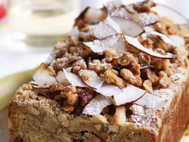 Rhubarb CHIA MUESLI LOAF