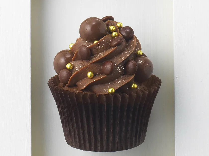 Malt ganache