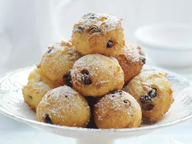 chocolate and orange ricotta puffs