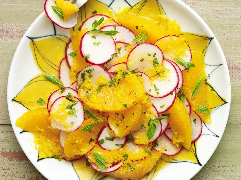 Orange and radish salad