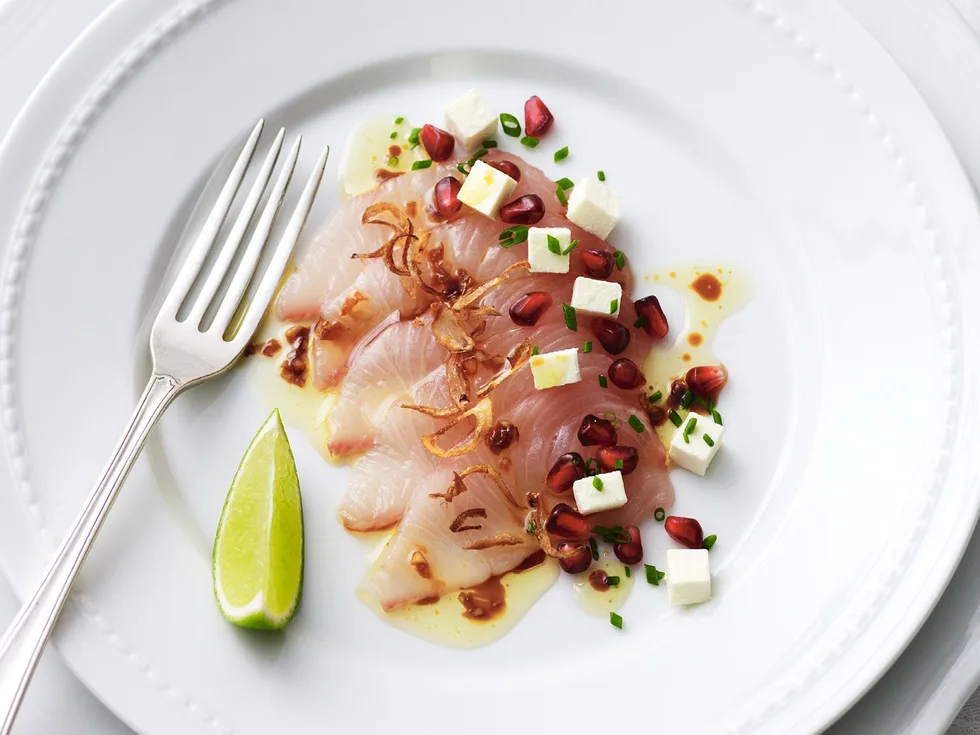 fish with ginger and shallot dressing